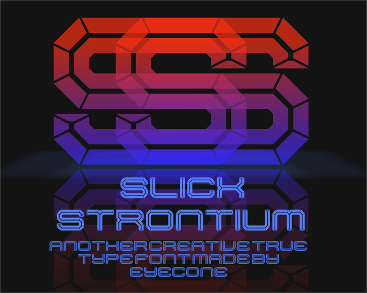 Slick Strontium font插图2 Slick Strontium font插图2