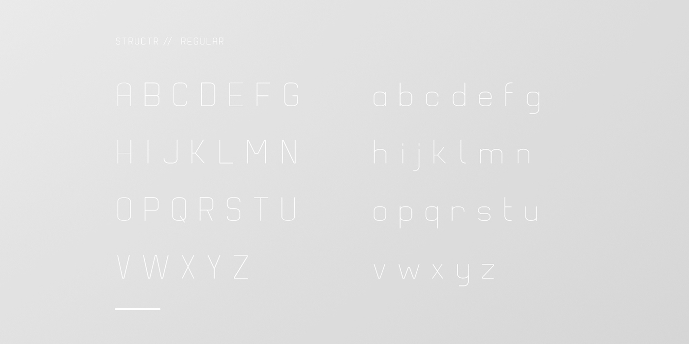 Structr Font Family插图1