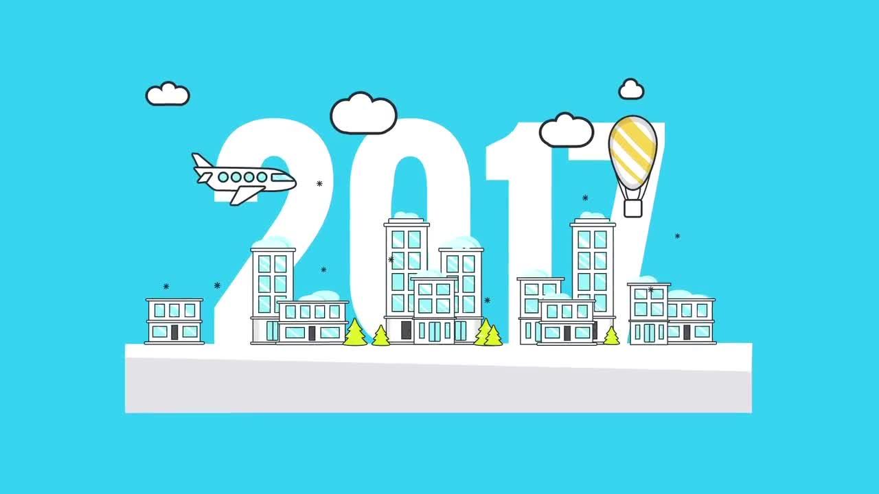 新年企业标志素材库精选AE模板