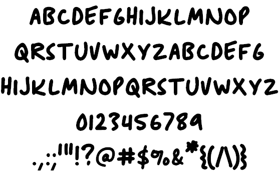 Anitype Journal1 font插图1 Anitype Journal1 font插图1