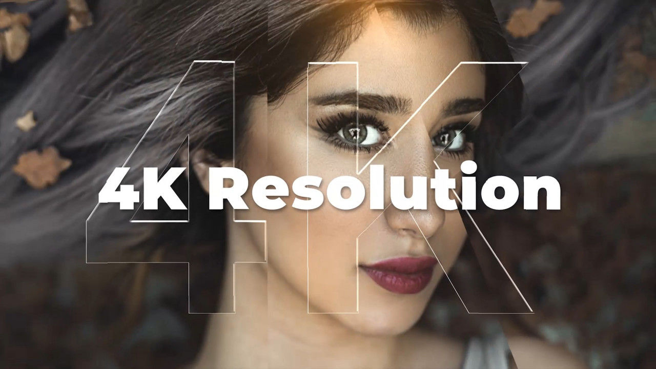 炫酷的4K广告照片幻灯片展示素材库精选AE模板