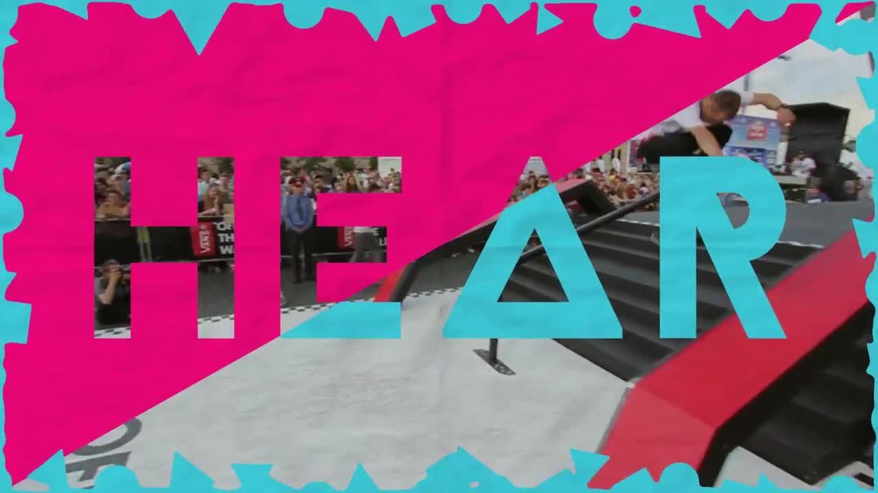 酷炫极限运动开场白幻灯片素材库精选AE模板