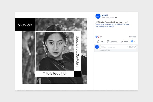 旅行,时尚或生活方式博客自媒体素材v3 Modern Social Media Kit (Vol. 3)插图(3)