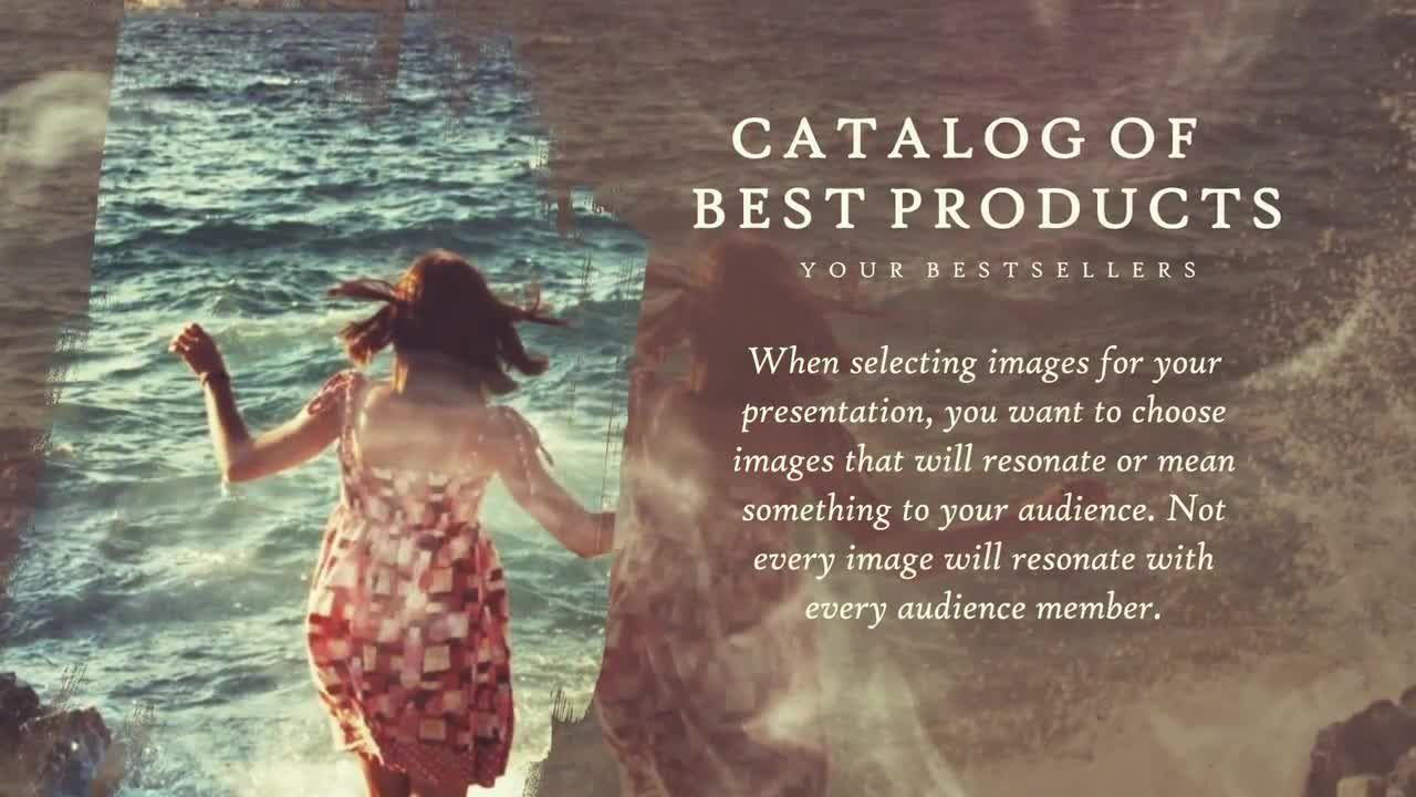 优雅动画的现代画笔幻灯片素材库精选AE模板