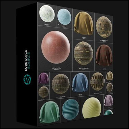 115款Substance常用笔刷材质预设素材