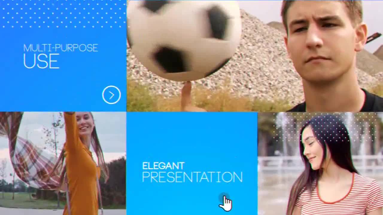 经典动画视频显示素材库精选AE模板