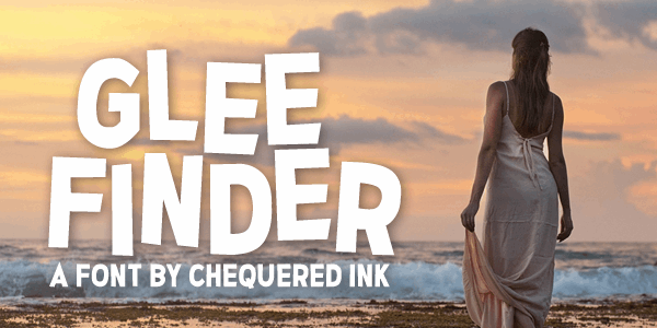 Glee Finder font插图 Glee Finder font插图