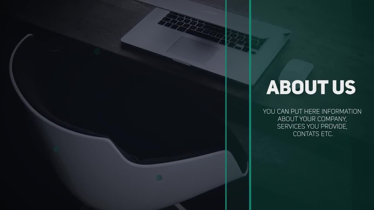 现代简约商业演示素材库精选AE模板