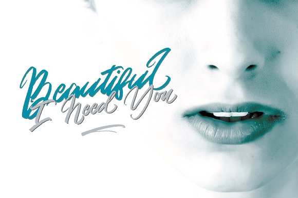 Gold Brush Font插图3