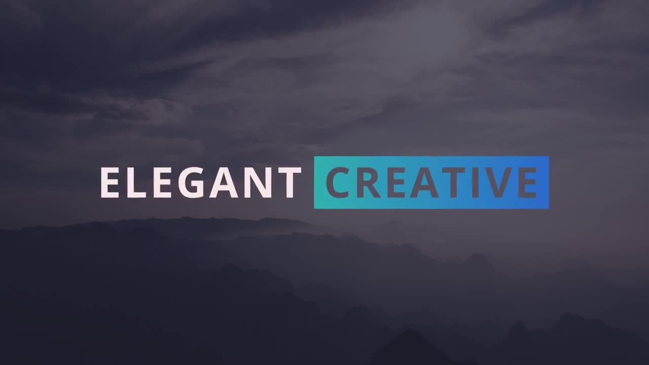 14个现代全屏标题动画素材库精选AE模板