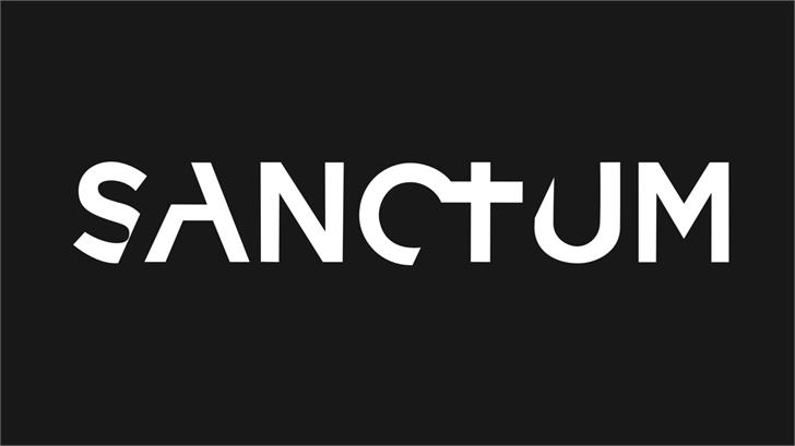 sanctum font插图 sanctum font插图