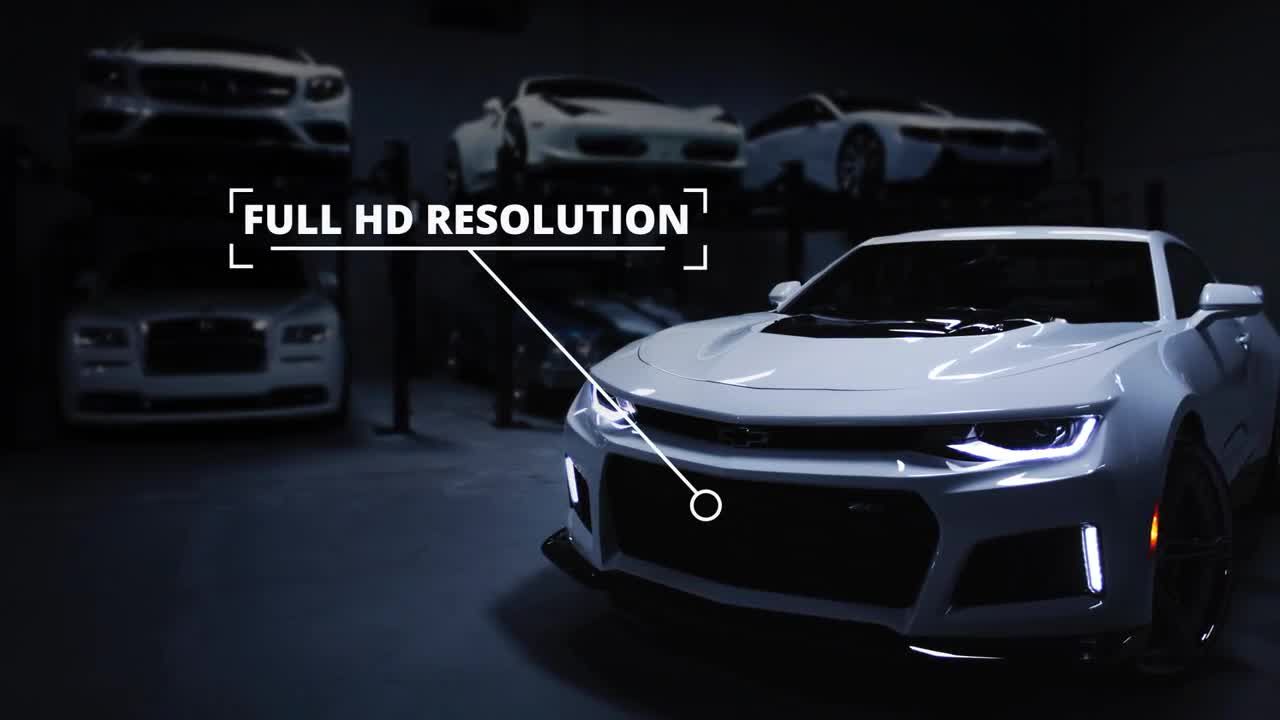 12个整洁的广告标注标题素材库精选AE模板