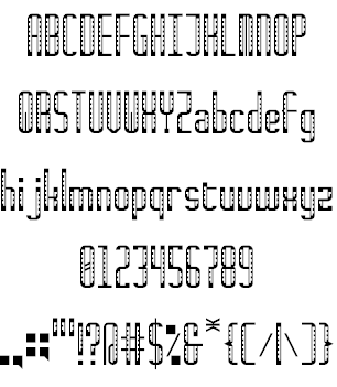 Navajo Deco font插图2 Navajo Deco font插图2