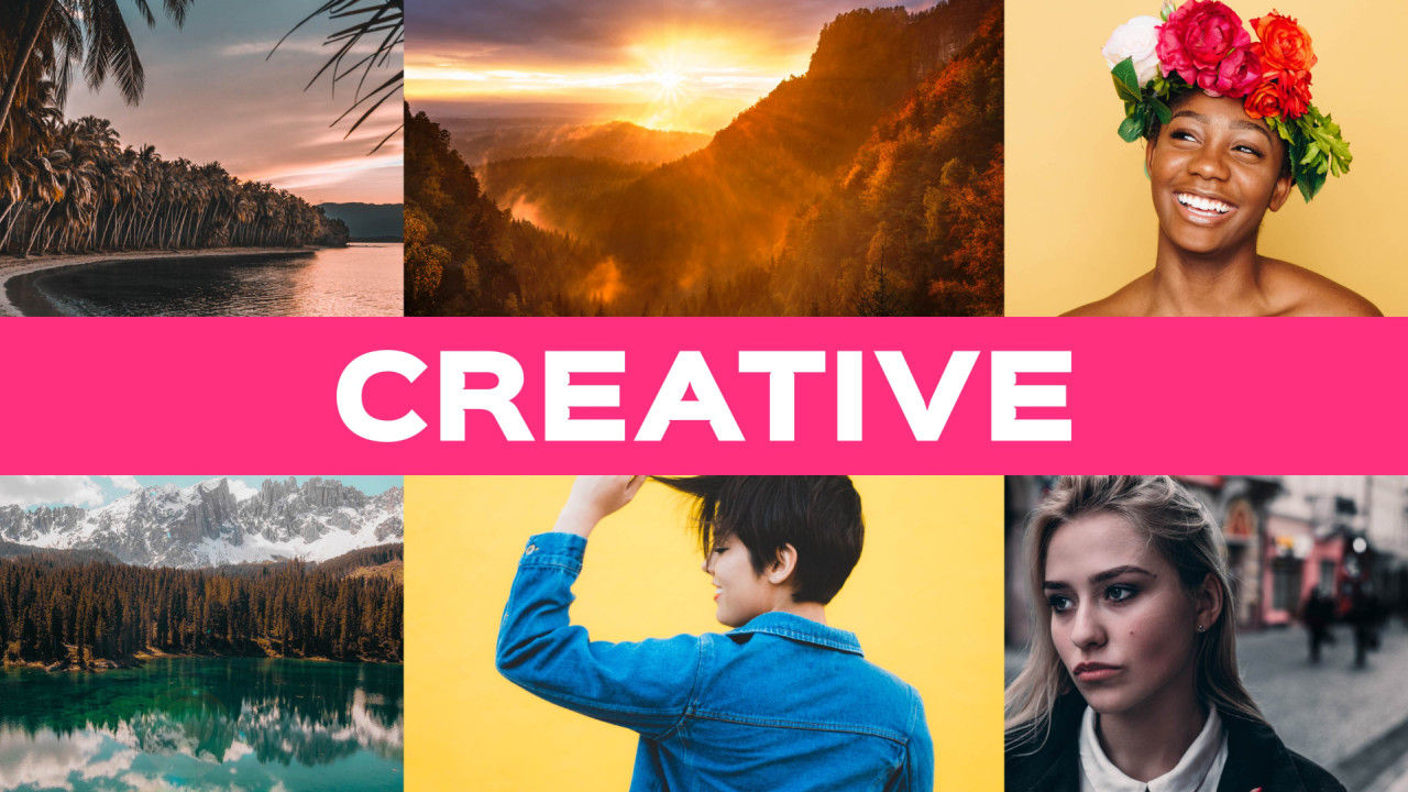 现代文本动画动态幻灯片素材库精选AE模板