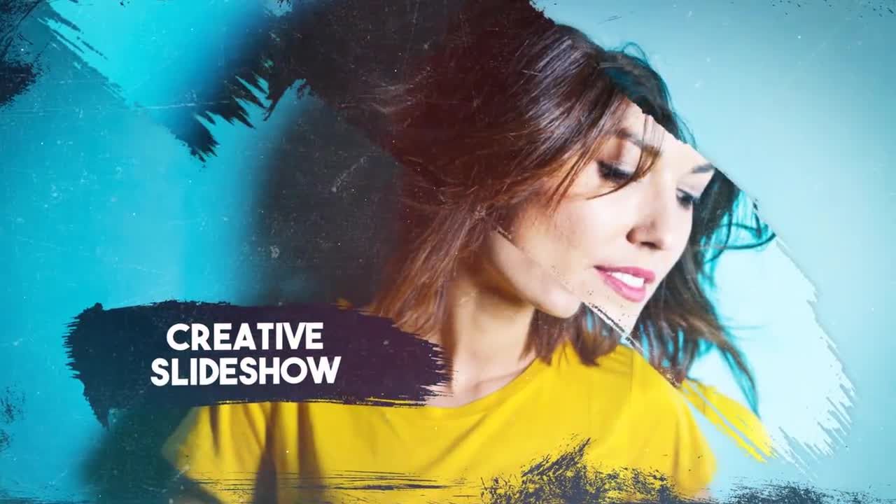 时尚创意照片幻灯片素材库精选AE模板