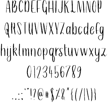 Emma Leigh font插图1