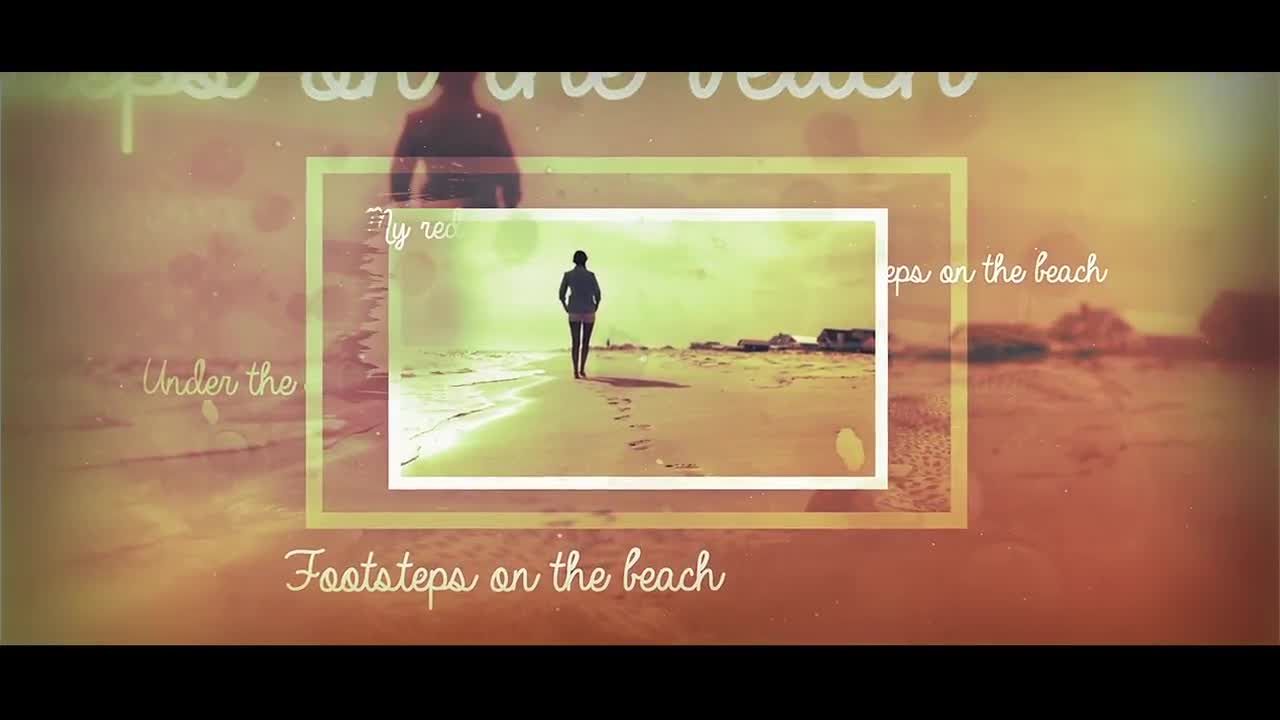 视差夏季幻灯片素材库精选AE模板