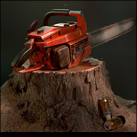 贡纳尔的电锯素材之家精选3D模型