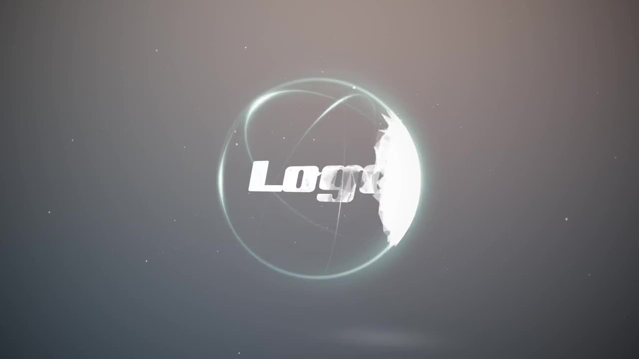 有节奏的广告徽标显示动画素材库推荐PR模板