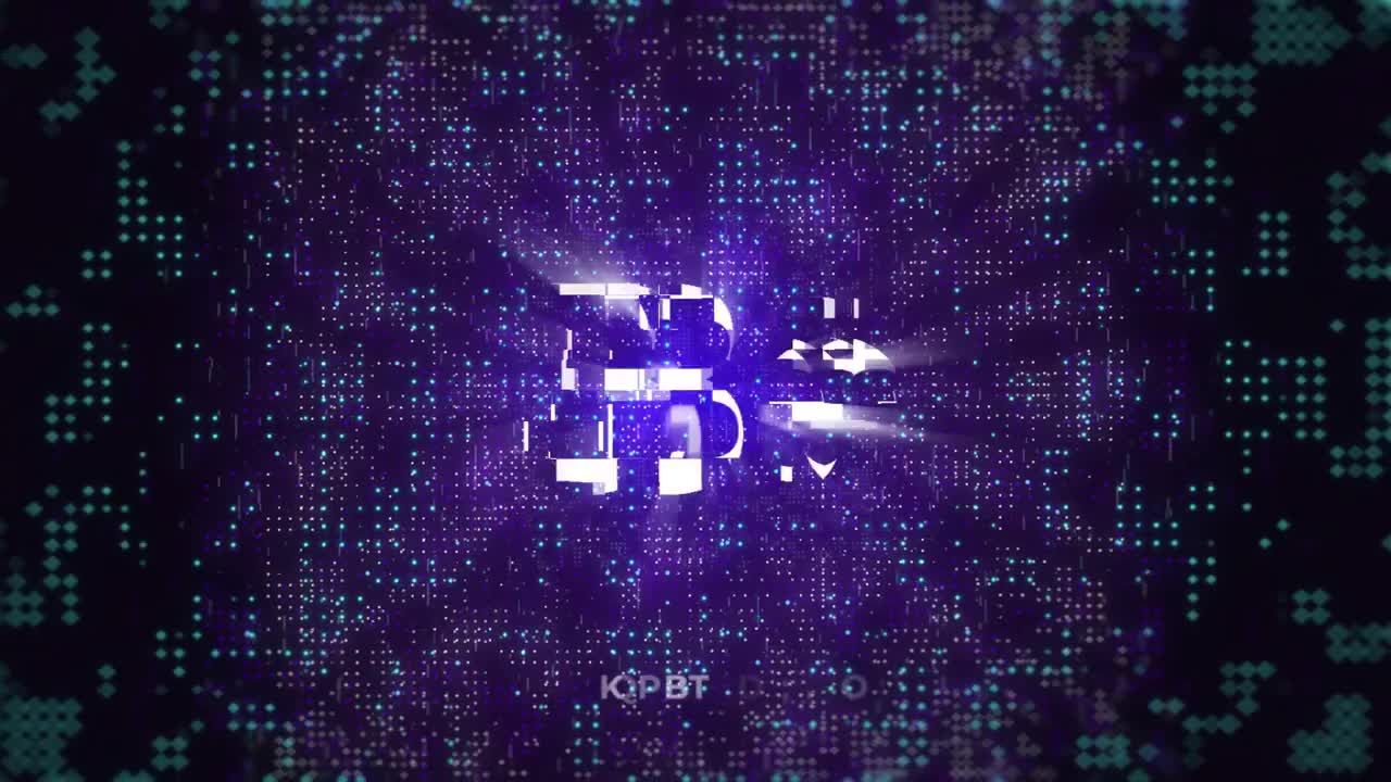 时尚视觉效果数字徽标素材库精选AE模板