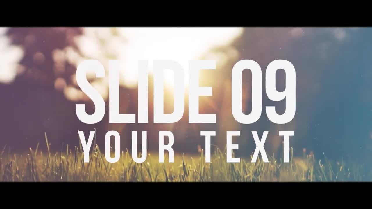 照片滑块快速幻灯片素材库精选AE模板