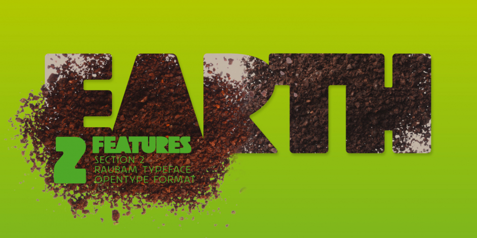 Raubam Font插图3