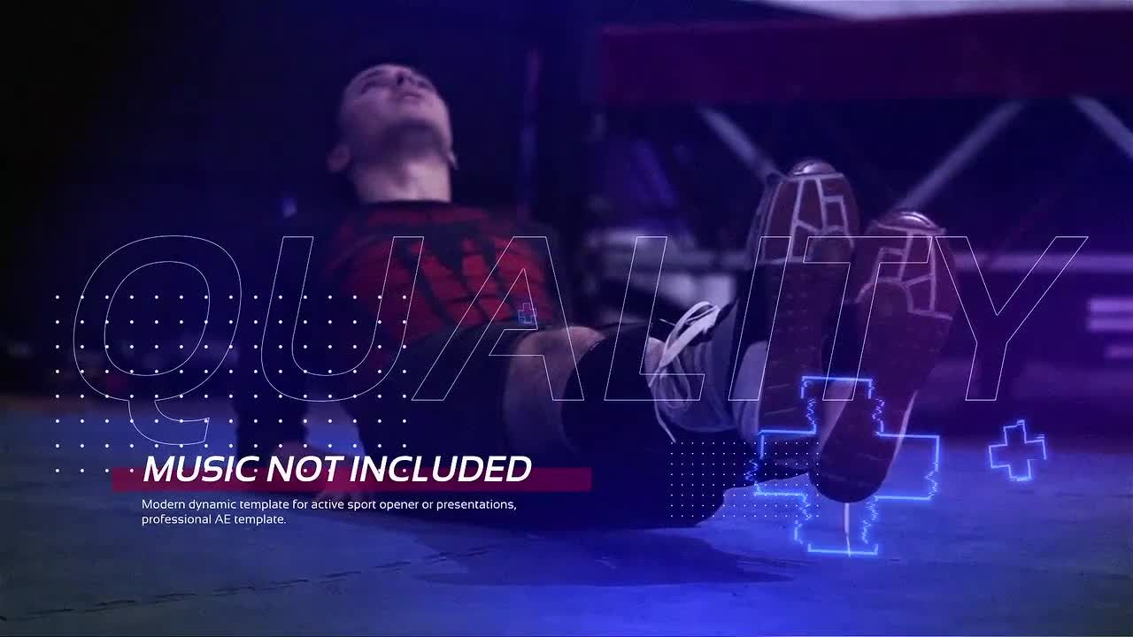 体育促销宣传动画素材库精选AE模板