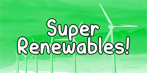 Super Renewables font素材之家精选英文字体