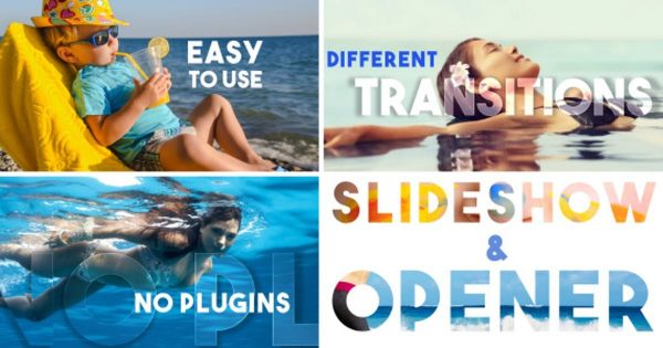 动感快节奏时尚主题幻灯片视频素材库精选AE模板 Upbeat Funky