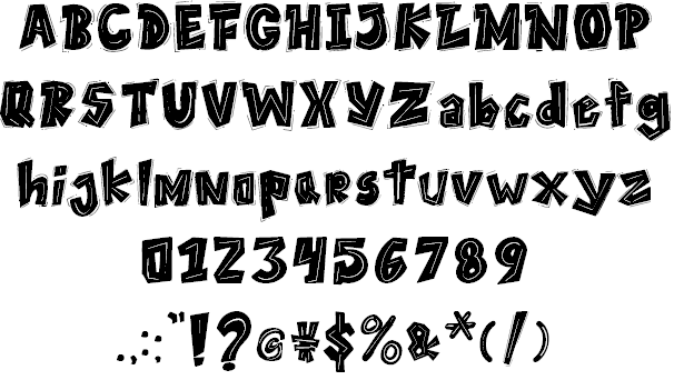 THEYGI font插图1 THEYGI font插图1