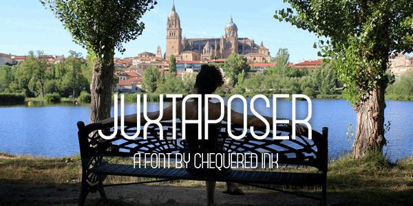 Juxtaposer font插图