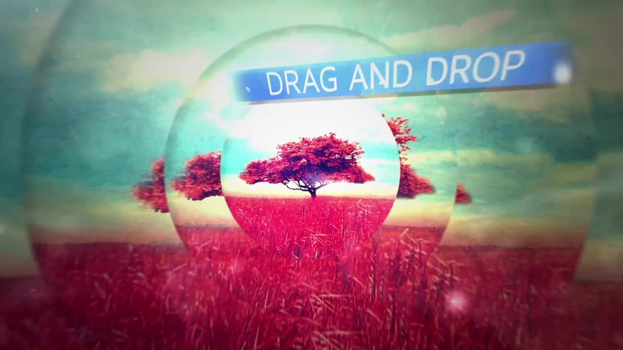 飞行视差幻灯片素材库精选AE模板