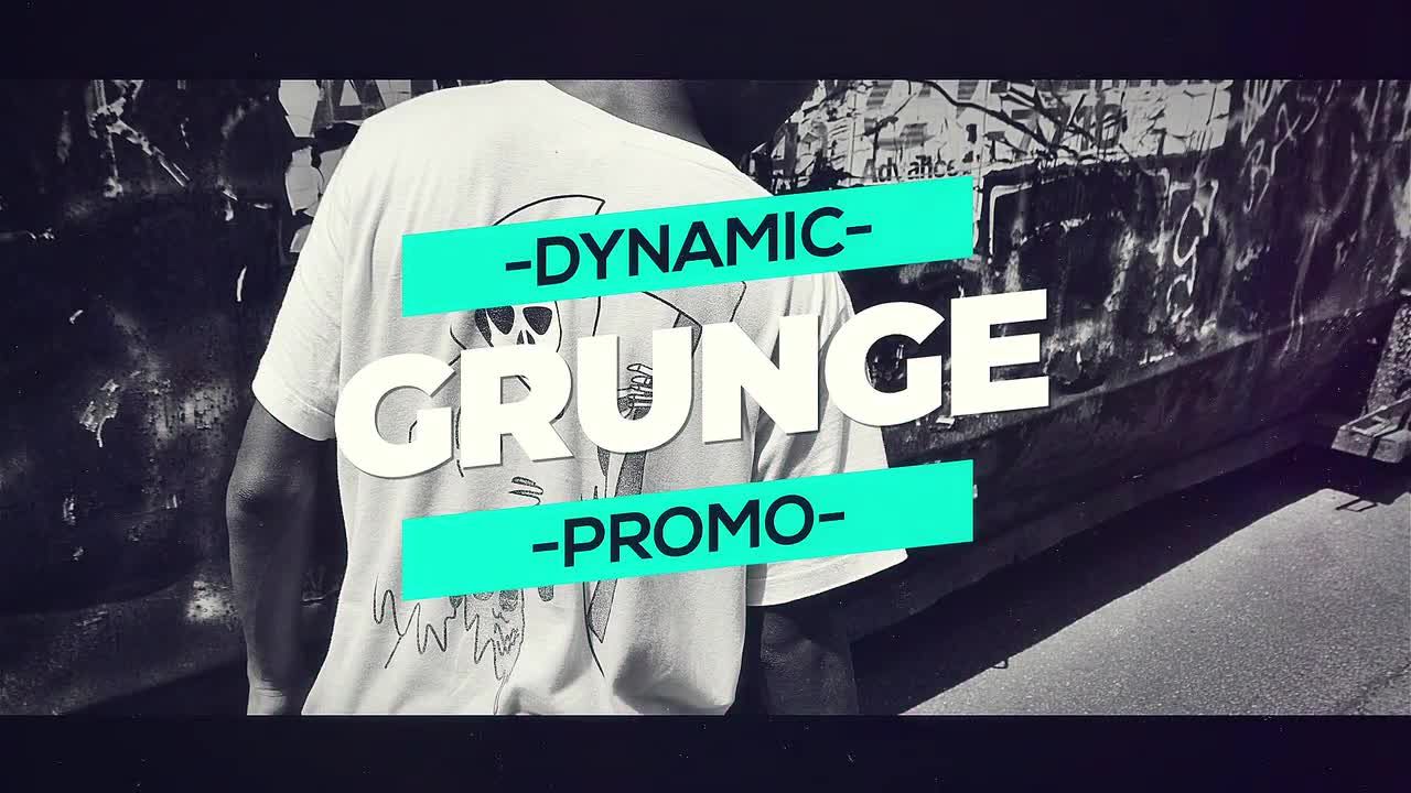 酷炫的城市扭曲故障简介素材库精选AE模板