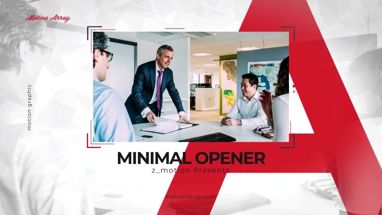 时尚活力新颖的商务开场白素材库精选AE模板