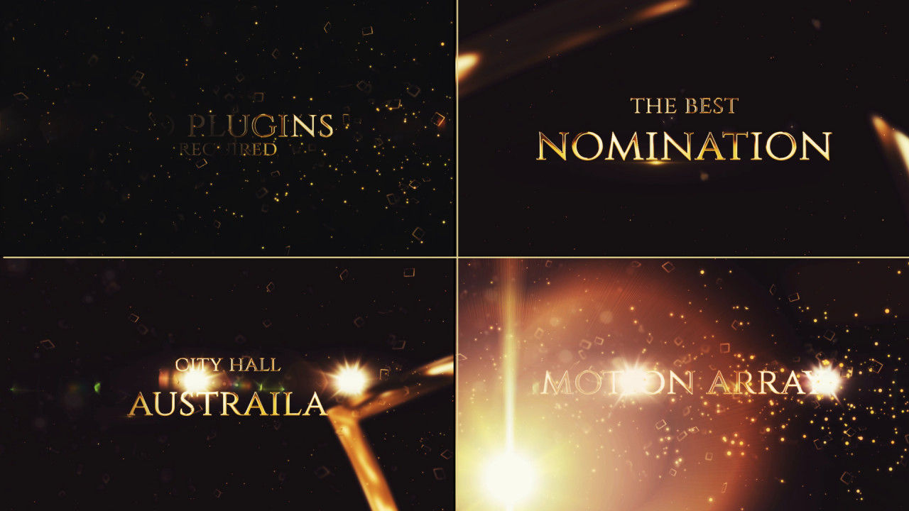 明亮酷炫标题序列素材库精选AE模板