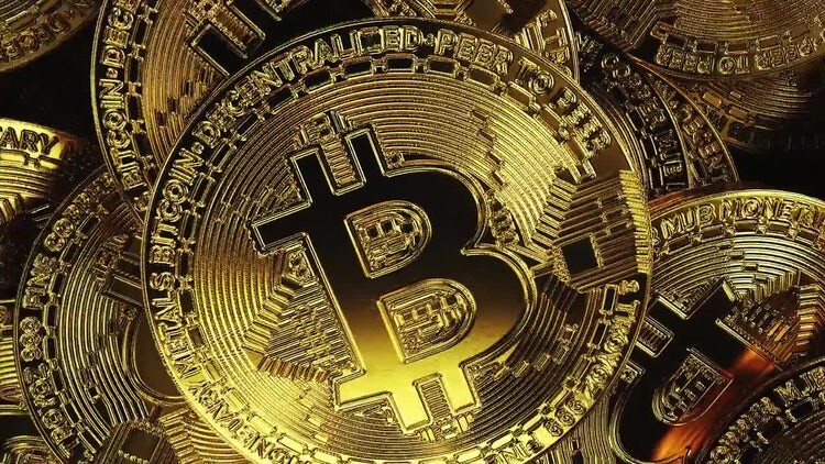 时尚精美的比特币徽标展示素材库精选AE模板