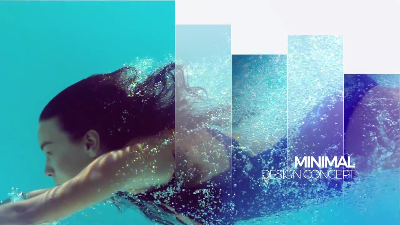 时尚的网站产品动态预告片Pr模板