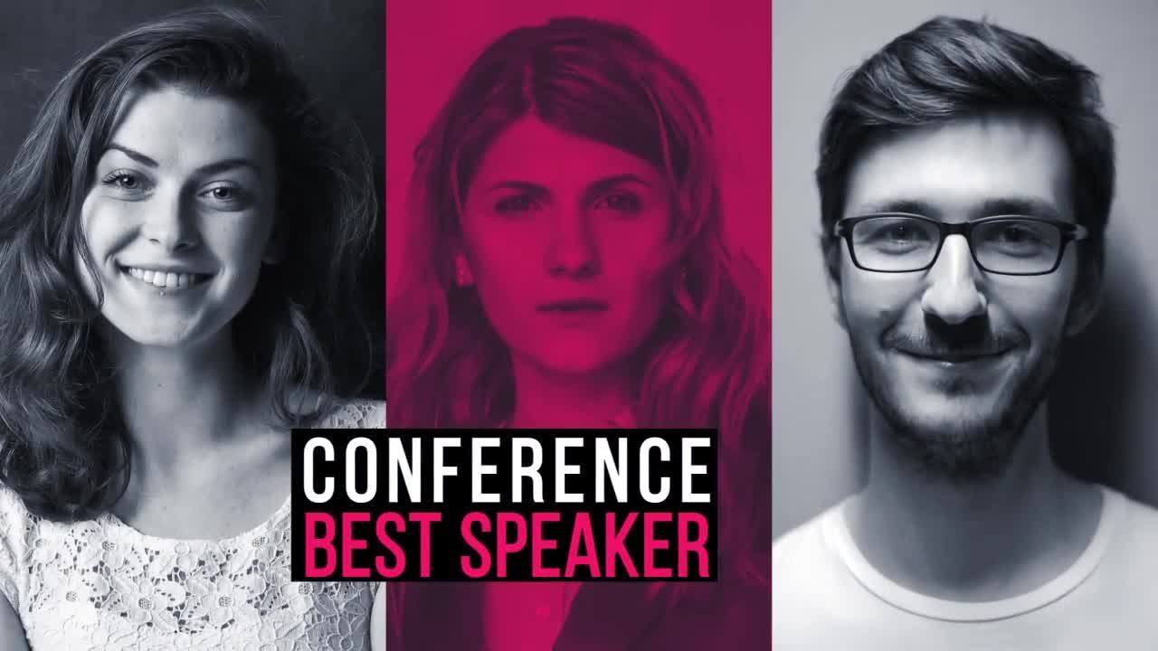 会议活动介绍素材库精选AE模板