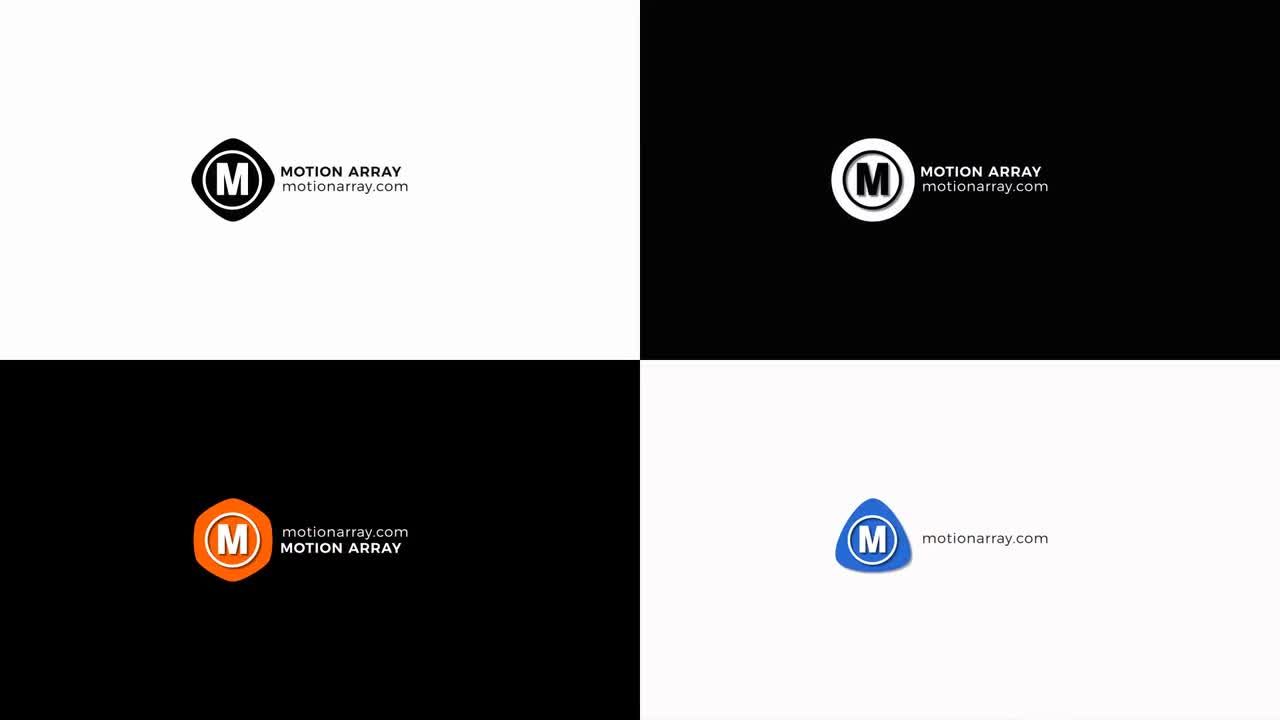 简短徽标显示素材库精选AE模板