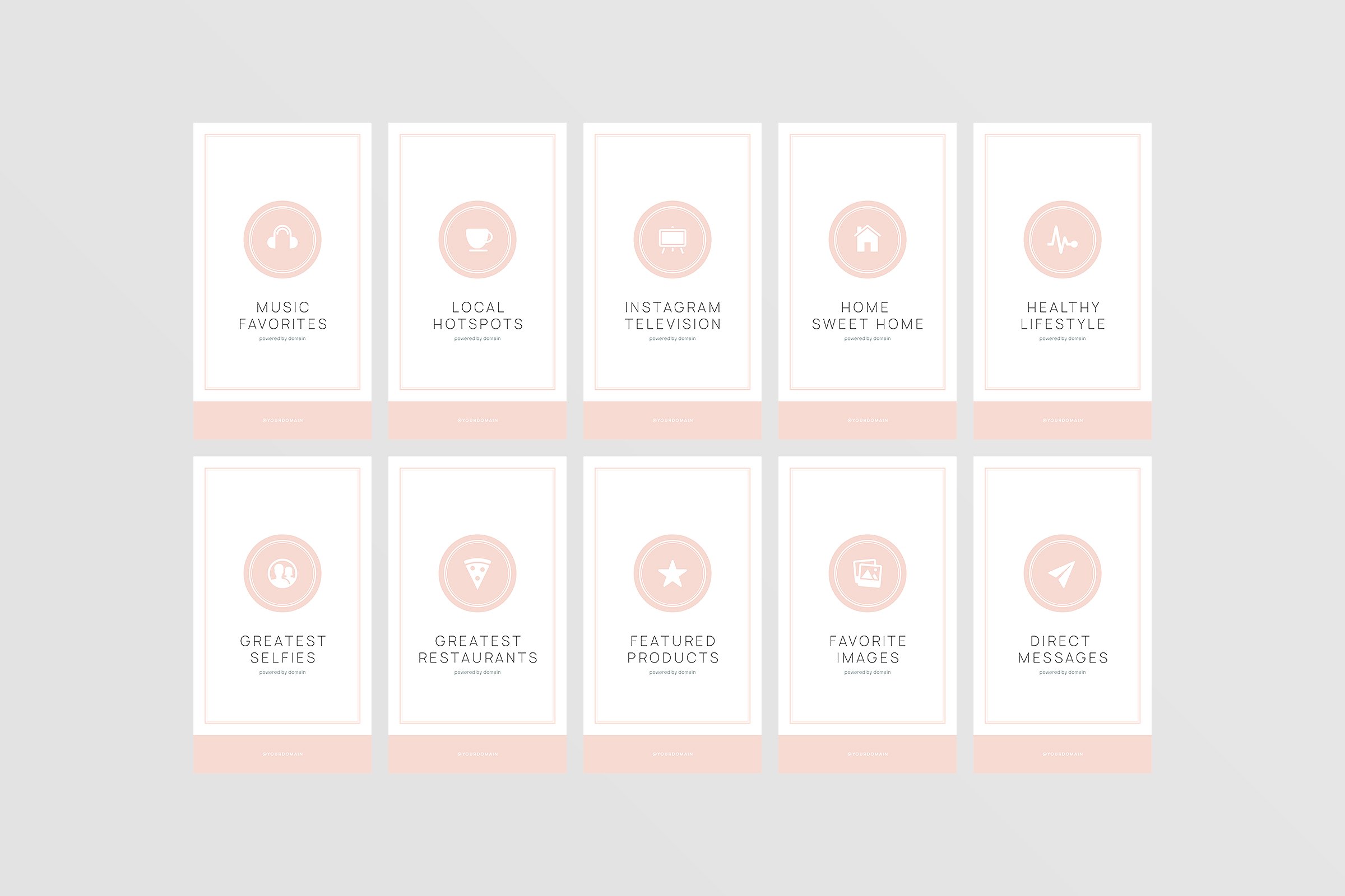 Instagram等新媒体社交媒体文章贴图设计模板素材库精选 Seattle Instagram Highlights插图(25)