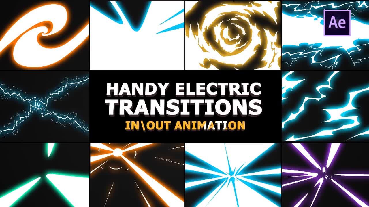 外观独特的演示文稿素材库精选AE模板