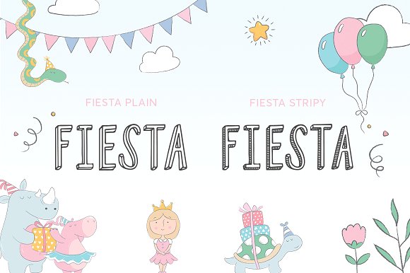 Fiesta Font Duo插图1