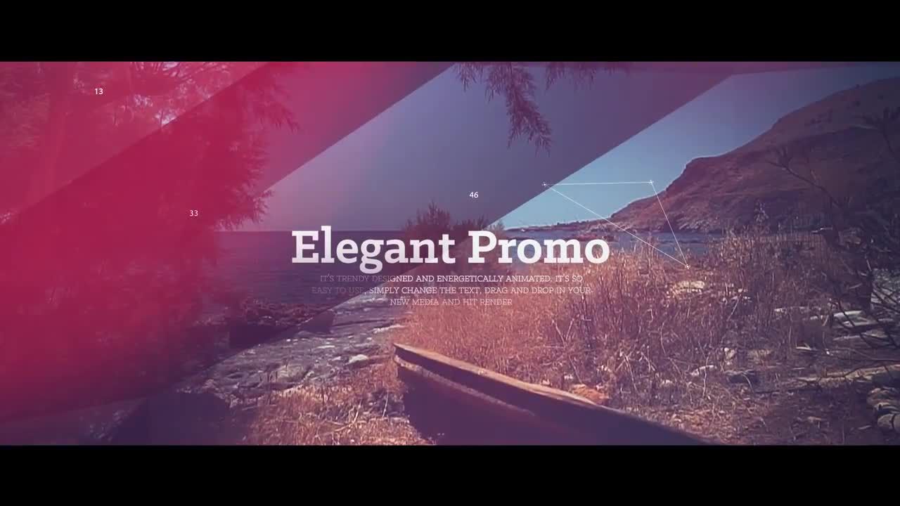 玻璃折射效果电影开场动画素材库推荐PR模板