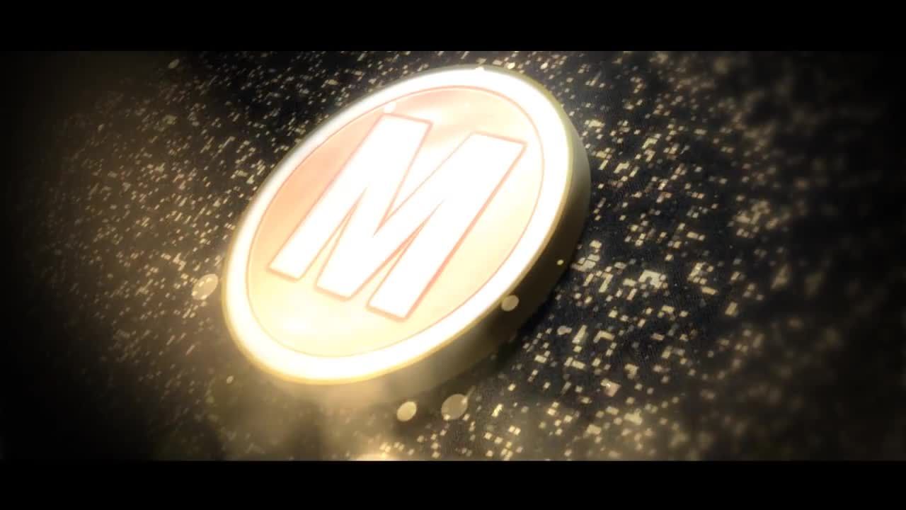 黄金时代企业项目徽标显示素材库精选AE模板