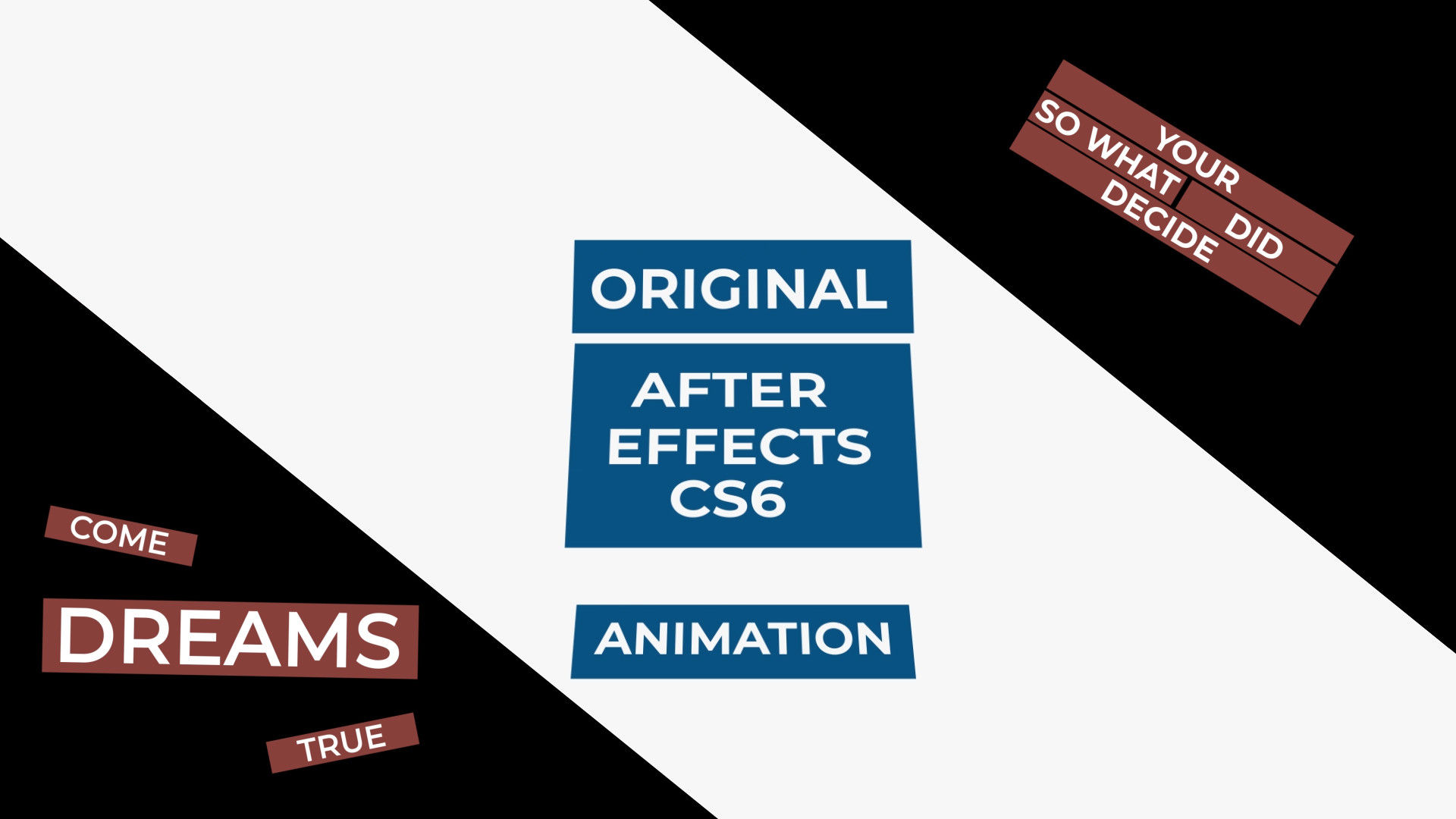 12个创造性动画标题素材库精选AE模板