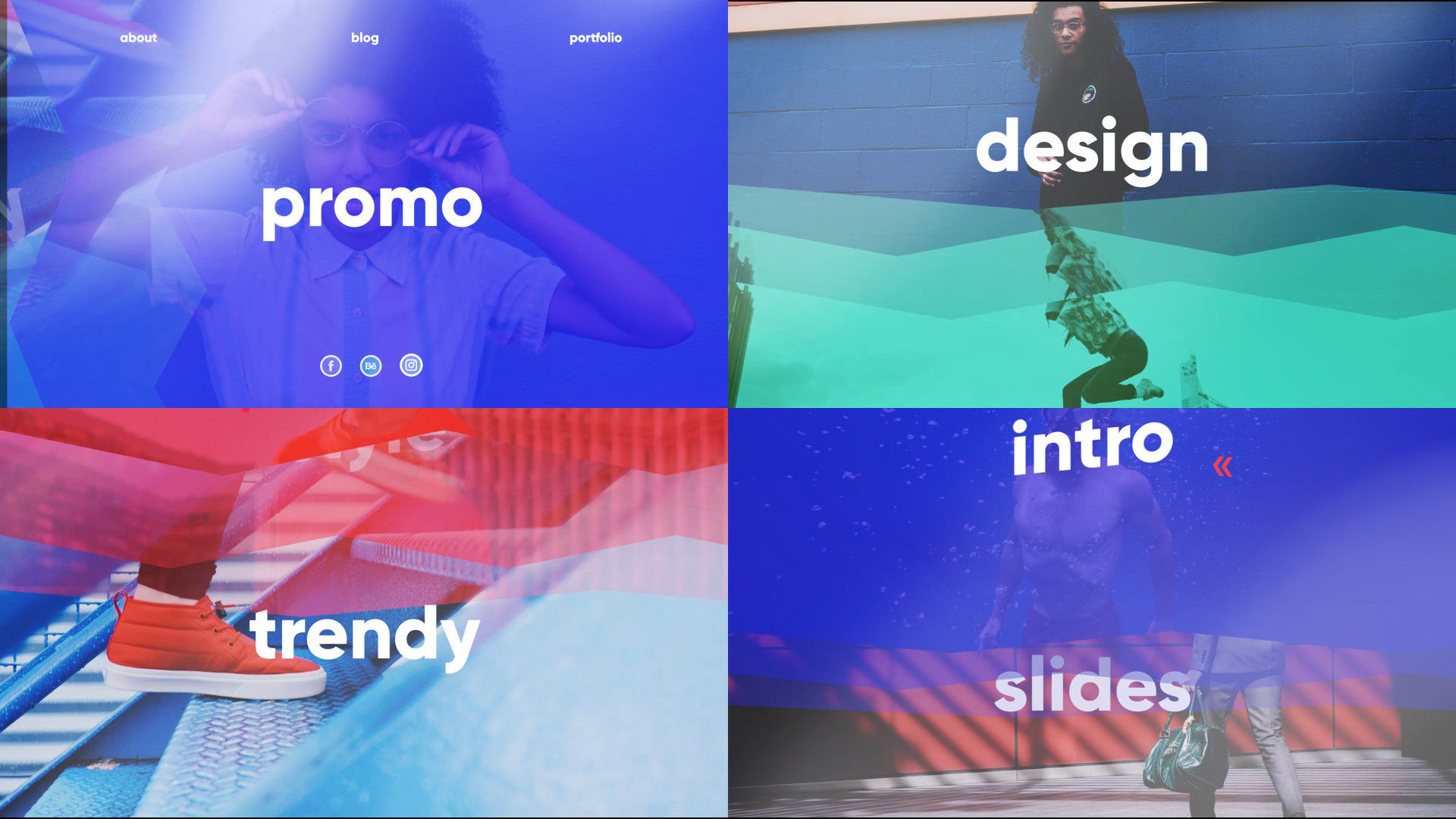 风格促销酷炫活力动画素材库精选PR模板