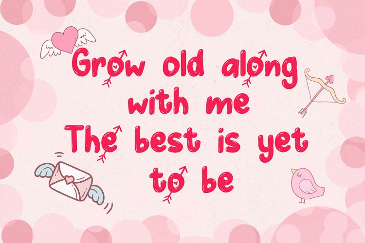 Cupid Love – A Lovely Typeface Regular Font插图1