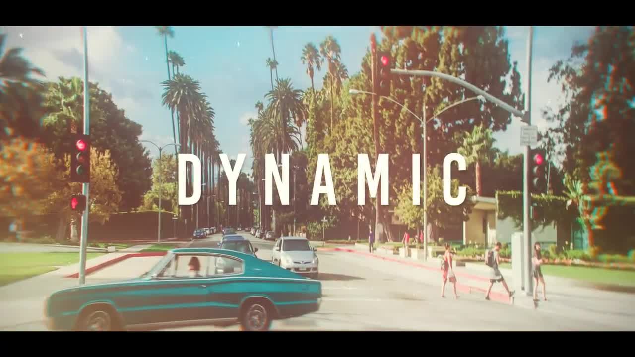 现代城市动态过渡标题素材库精选AE模板