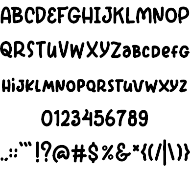 Sweet Cupcake Demo font插图12