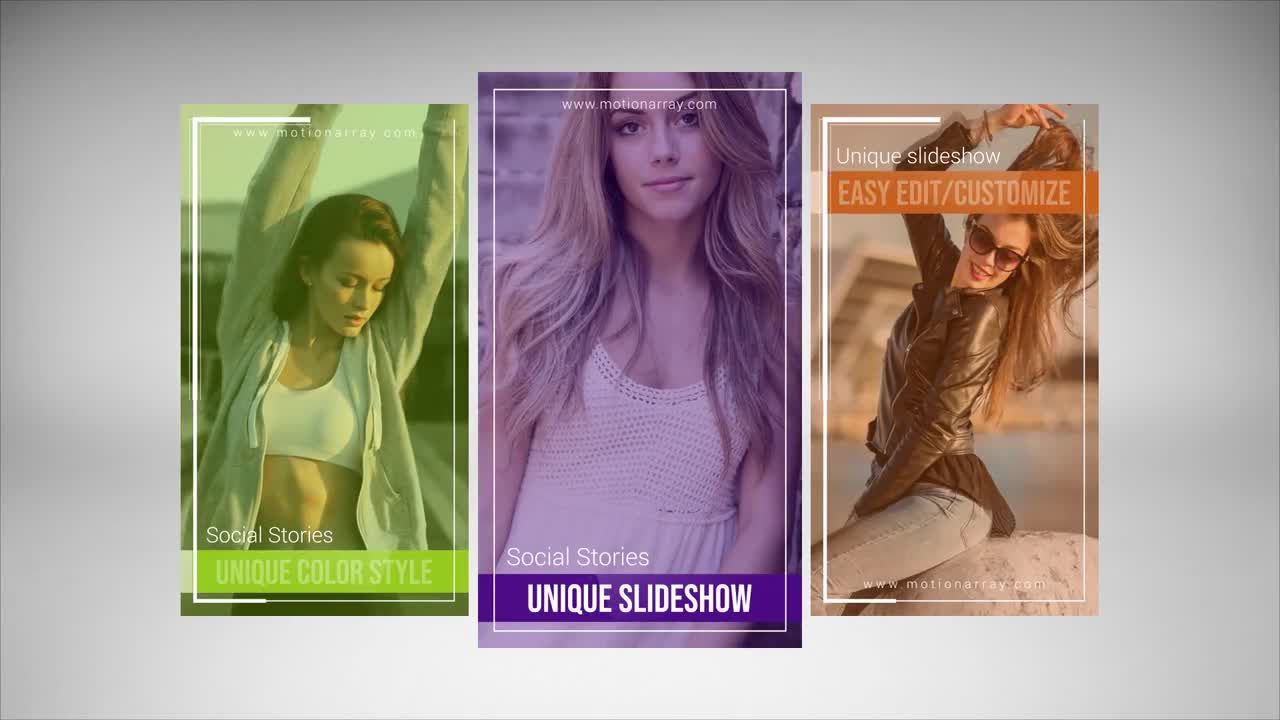 10个设计独特动画优雅故事素材库精选AE模板